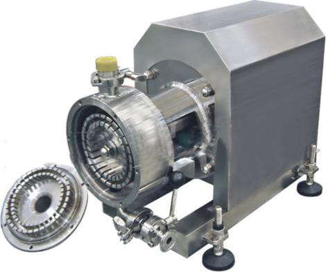 In-line mixer, in-line high shear emulsifier